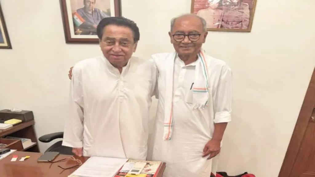 Digvijay Singh-Kamal Nath forgot their differences and came together