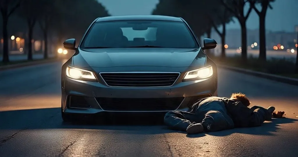 DMK leader crushes complainant with car