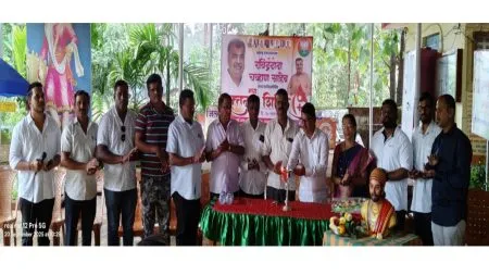 माडखोल भाजपा आयोजित रक्तदान शिबिराला उत्स्फूर्त प्रतिसाद