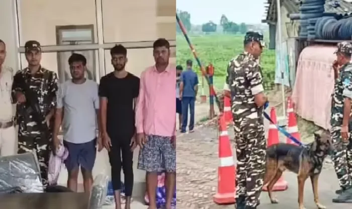 नेपाळच्या कैद्यांना भारतीय सीमेवर अटक