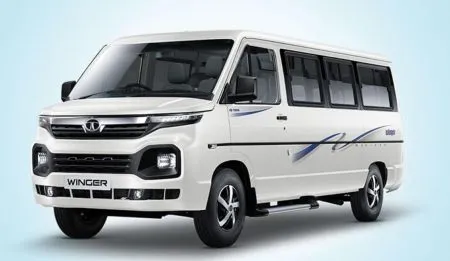 टाटा मोटर्सची 9सीटरची विंगर प्लस बाजारात लाँच Tata Motors launches 9-seater Winger Plus in the market