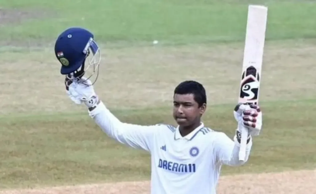 युवा कसोटीत वैभव सूर्यवंशीचे 78 चेंडूत शतक Vaibhav Suryavanshi hits 78-ball century in Youth Test