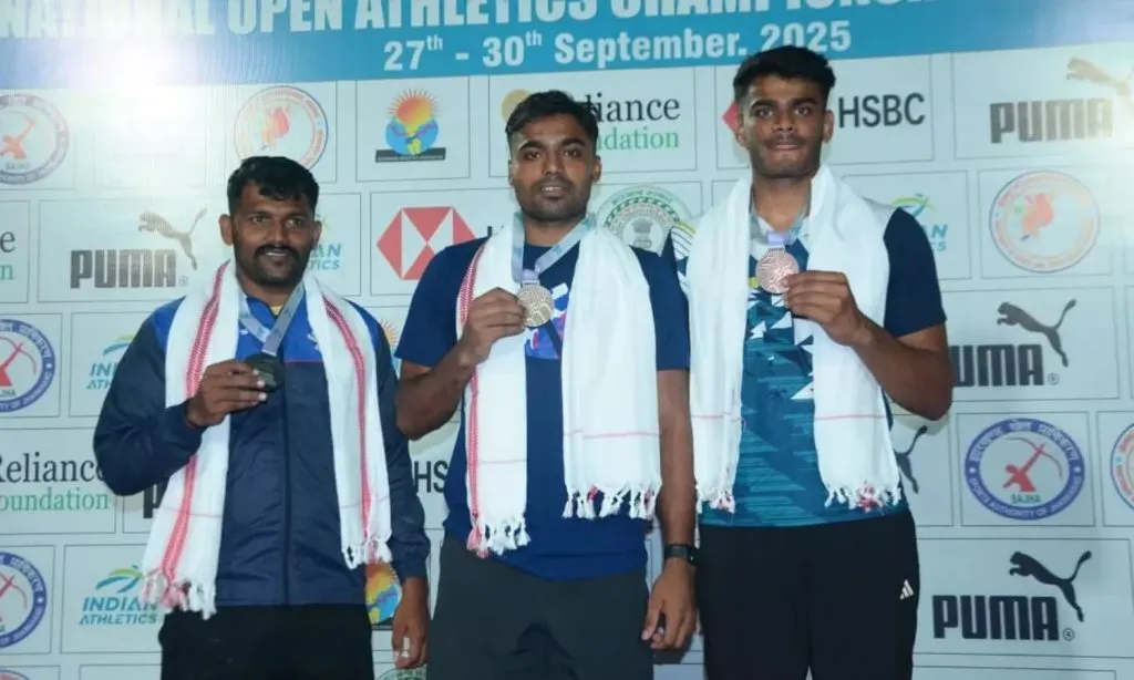 Javelin thrower Rishabh Nehra wins gold