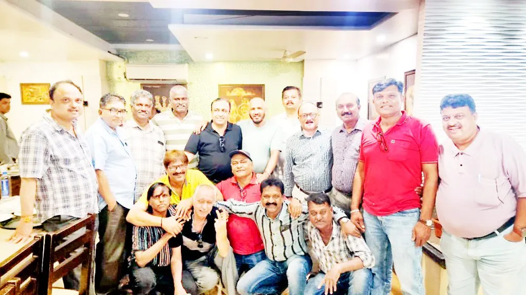 Senior cricketers also reminisced about old memories.