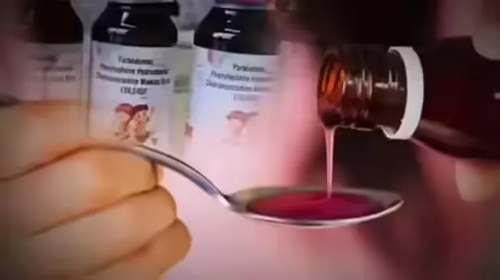 Toxic chemicals in cough medicine