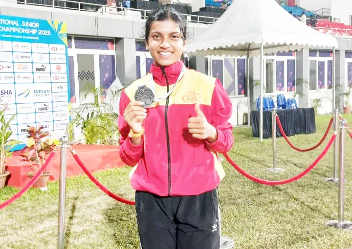 Silver medal for Vaibhavi Budruk