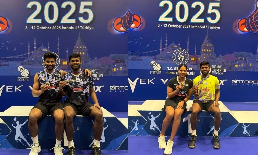 Double crown for Hariharan