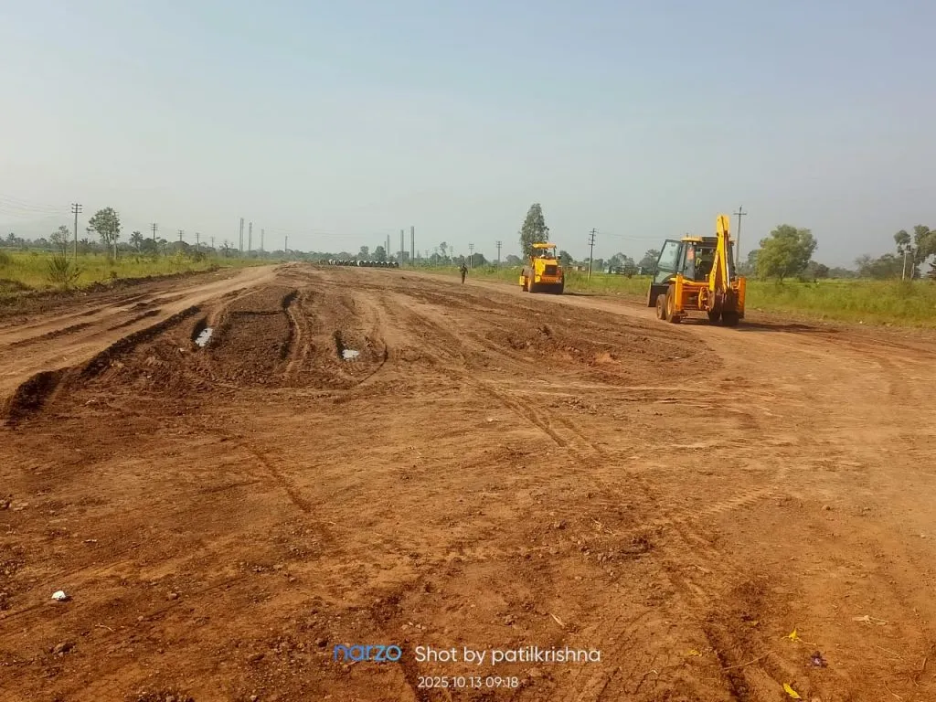 शेतकऱ्यांचा विरोध झुगारून बायपासचे काम सुरू Bypass work begins despite farmers' opposition