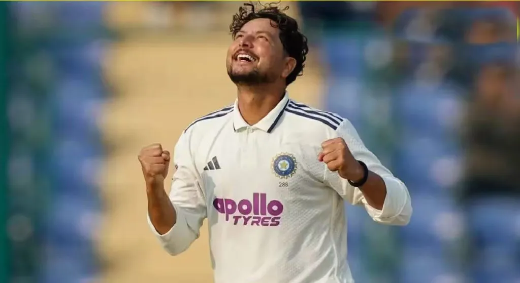 कसोटी क्रमवारीत कुलदीपला चौदावे स्थान Kuldeep moves to 14th position in Test rankings
