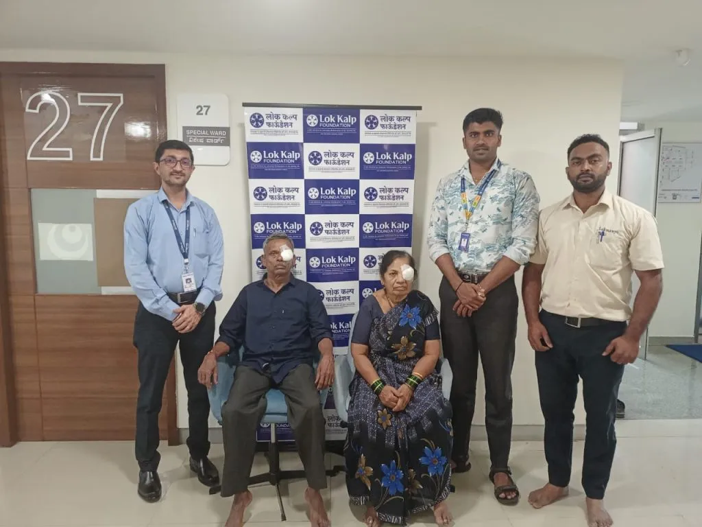 Free cataract surgery for patients in Kankumbi by Lokkalpa