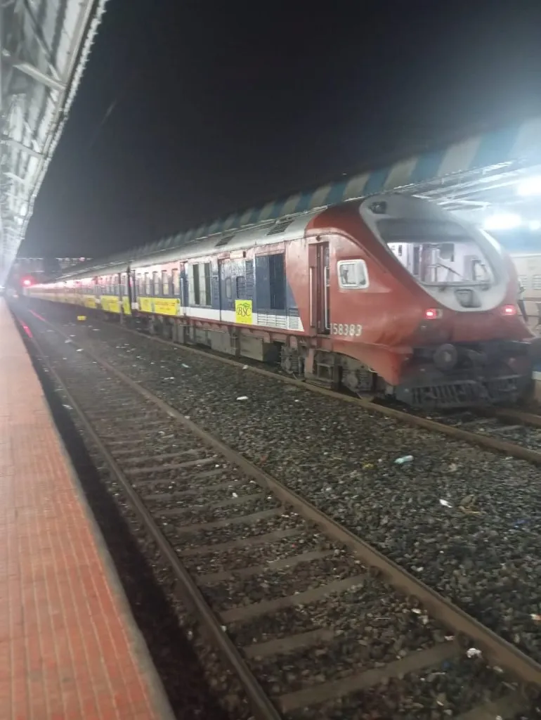 First DEMU train starts from Belgaum
