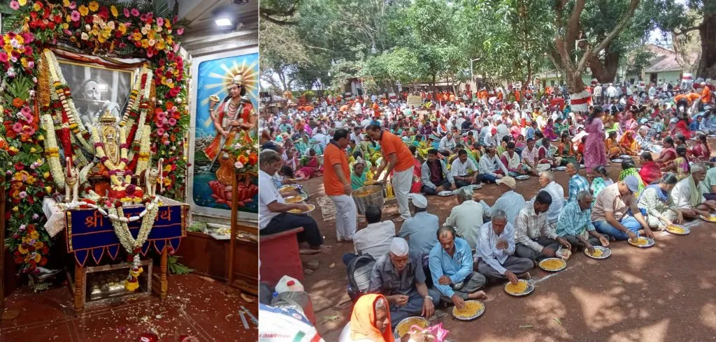 Shri Pant Maharaj Balekundrikar Punyatithi celebrations conclude with Mahaprasad