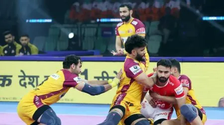 Telugu Titans, U Mumba win