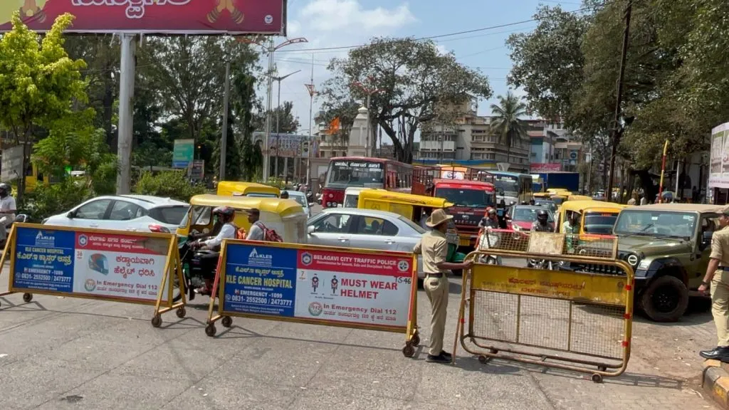 Citizens face problems due to road closures during festive season