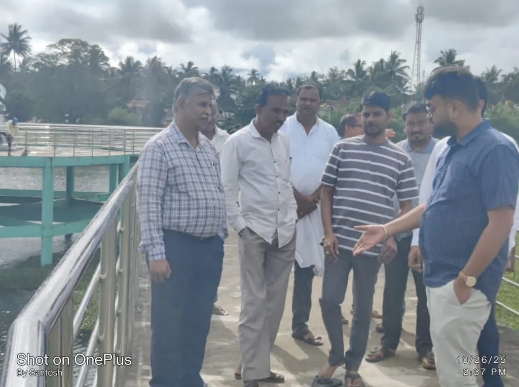 District Pandit Rahul Shinde's visit to Nandgad