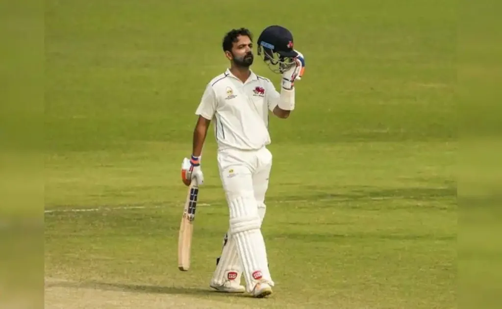 Rahane's half-century puts Mumbai in good shape