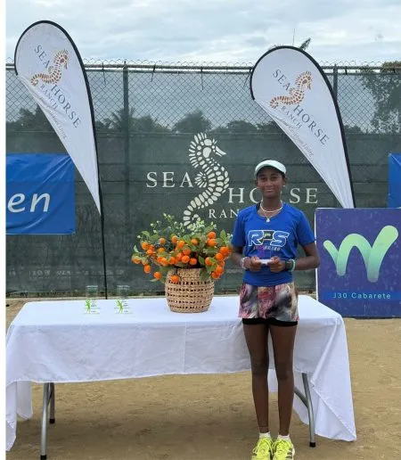 Srushti Kiran's first title