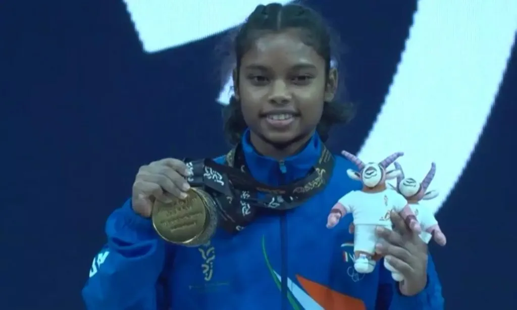 Pritismita Bhoi sets new world record in youth weightlifting
