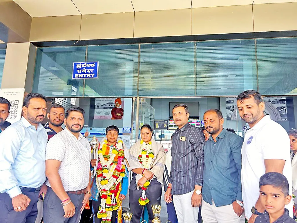 Honored by the District Wrestling Association