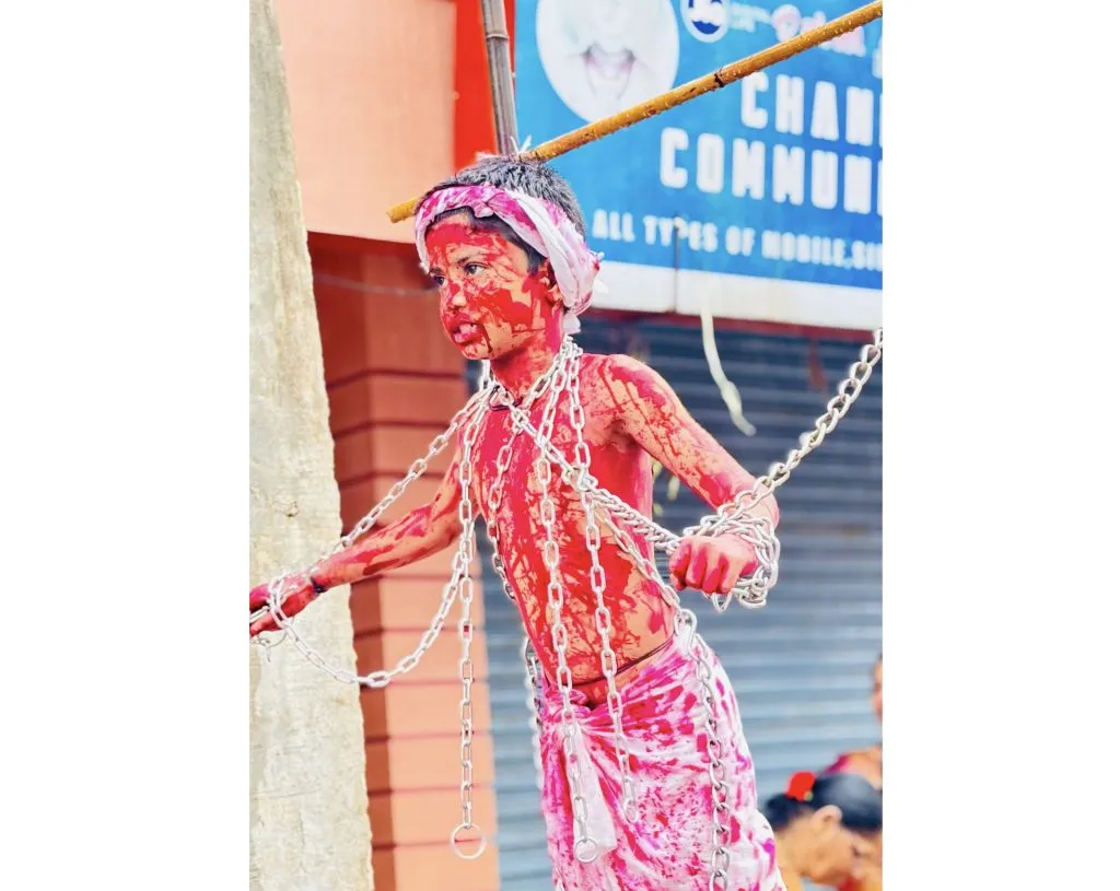 नंदगड दुर्गादौडीला उदंड प्रतिसाद Nandgad Durga Daudi receives overwhelming response