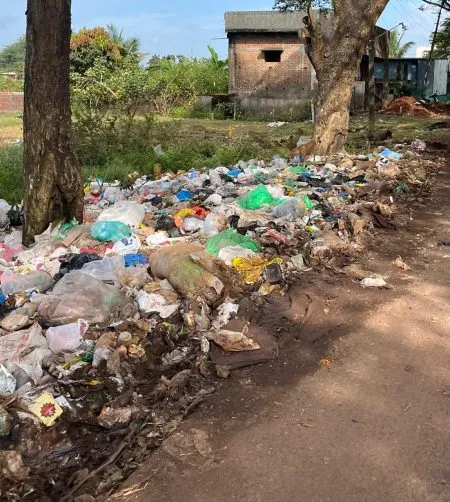 Garbage empire in Bhawani Nagar area