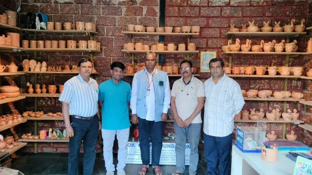 Khanapur Education Officer P. Ramappa visits 'Lokkalp'