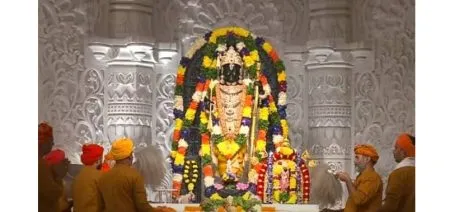 रामलल्लाच्या दर्शन, आरतीच्या वेळेत बदल Change in timings for Ram Lalla's darshan and aarti