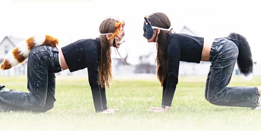 The hobby of becoming an 'animal'