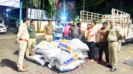 Illegal sandalwood worth Rs 1.12 crore seized