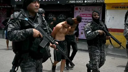 Major operation against 'narco-terrorism' in Brazil