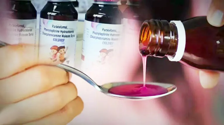 Precautions in the state regarding Coldrif syrup