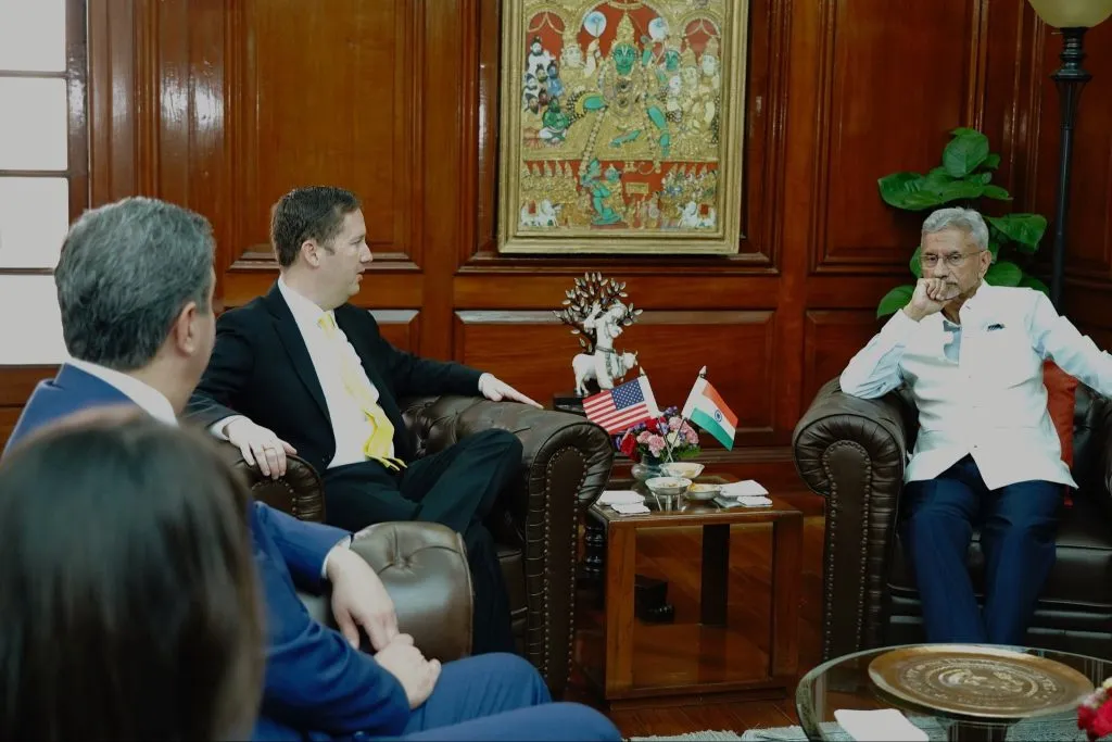 अमेरिकन राजदुतांची जयशंकर यांच्याशी चर्चा US ambassadors hold talks with Jaishankar