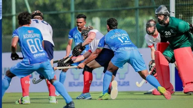 Indian hockey team's winning start