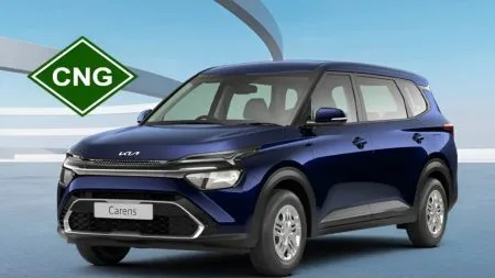 कियाची कॅरेन्स सीएनजी दाखल Kia's Carens CNG launched