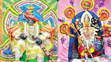 Devotees throng Jyotiba hill for darshan on Navami