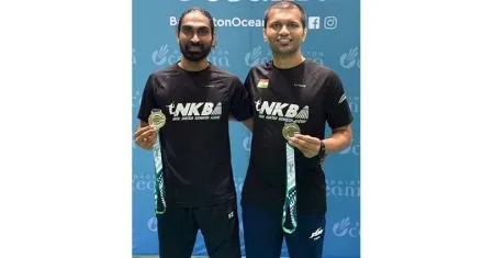 Pramod Bhagat wins two gold medals