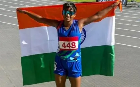 रंजना यादवला चालण्यात रौप्य पदक Ranjana Yadav wins silver medal in walking