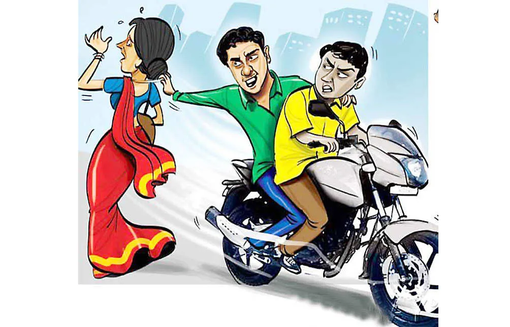 Gold prices soared... Chainsnatchers were caught