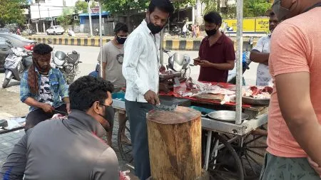 Chicken, mutton business in 'red' category