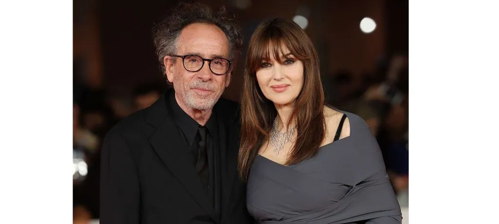 Tim Burton and Monica's breakup