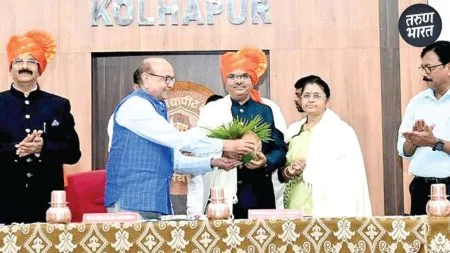 Shivaji University is at the global level due to the Vice Chancellor and Pro-Vice Chancellor: Dr. Manikrao Salunkhe