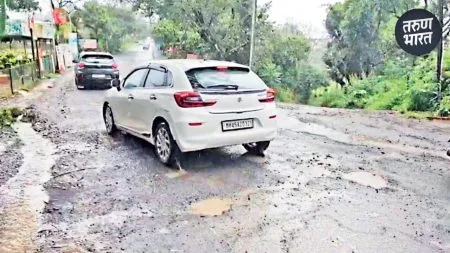 Satara News : चार मंत्री, एक उपमुख्यमंत्री तरीही खड्ड्यांत महाबळेश्वर -पाचगणीचा रस्ता !