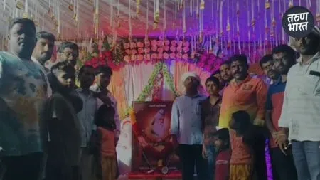 Solapur News : मंद्रुप येथे महर्षी वाल्मिकी जयंती साजरी…! Greeting program in Mandrup occasion of Maharishi Valmiki Jayanti