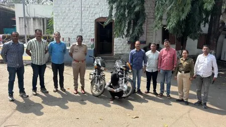 Motorcycle thief arrested in Satara