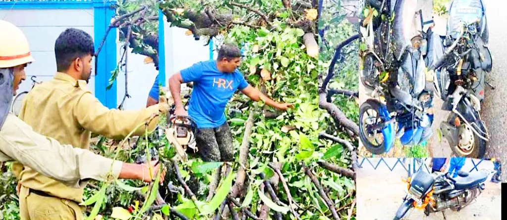 Heavy rains on Karwar coast