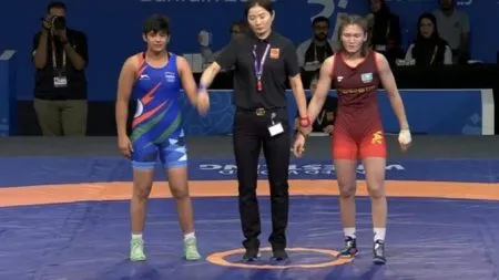 आशियाई युवा कुस्ती स्पर्धेत याशिताला सुवर्ण Yashita wins gold at Asian Youth Wrestling Championship