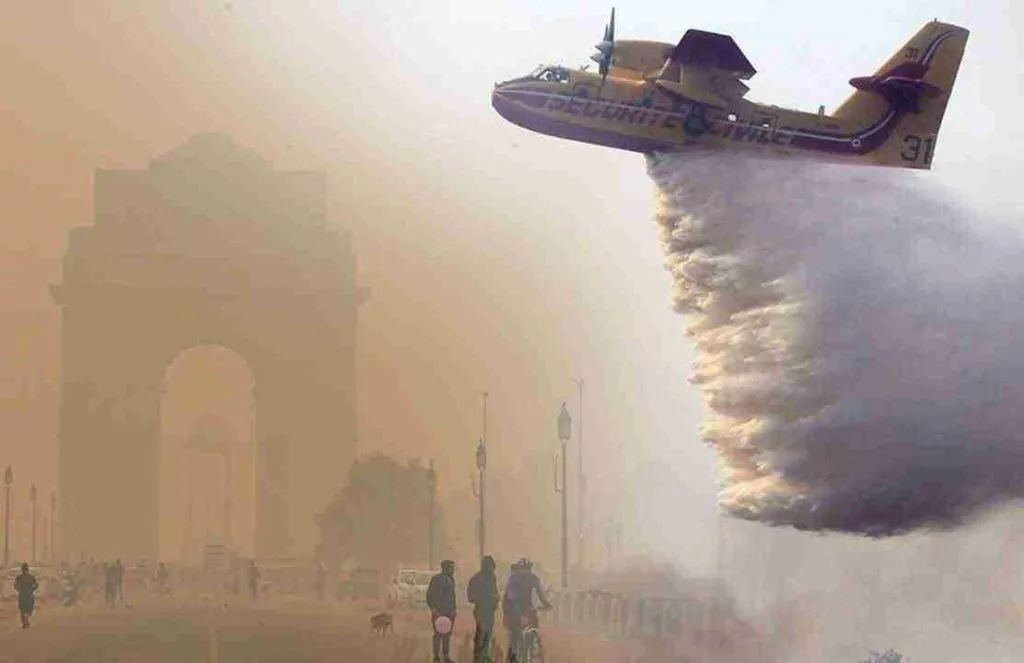 दिल्लीत 29 ला कृत्रिम पाऊस शक्य Artificial rain possible in Delhi on 29th