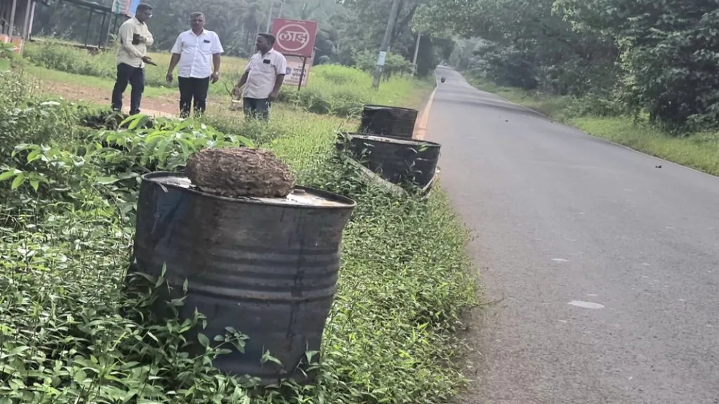 नादुरुस्त पूलाची सार्वजनिक बांधकाम विभागाकडून पाहणी