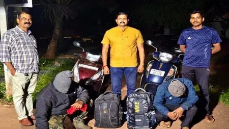 गोवा बनावटीची दारू वाहतूकप्रकरणी दोघे ताब्यात