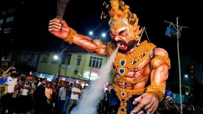 The eclipse of Narakasura and the helplessness of the Home Ministry